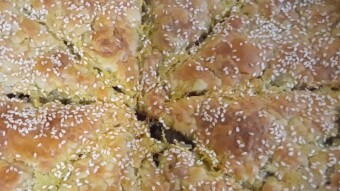 Daily meal #146 spinach pie with sesame