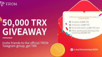 50,000 TRX Rewards