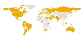 Which Part Of World Interested In Which Crypto ? Unveiled By World Map Of Crypto-Interest. Find Out Your Regional Interest.