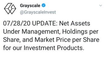 Grayscale cryptocurrency funds raised $1 billion in just 11 days
