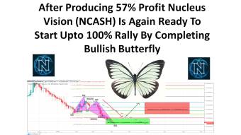 After Producing 57% Profit Nucleus Vision (NCASH) Is Again Ready To Start Upto 100% Rally By Completing Bullish Butterfly