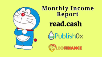 Monthly Income Report: I achieved my goals!