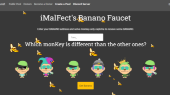 Featured BANANO Community Project: GetBanano.cc