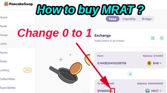 How to Sell or Buy MRAT Meme Coin on PancakeSwap ?