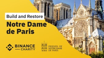 Binance Charity donates towards Notre-Dame restauration