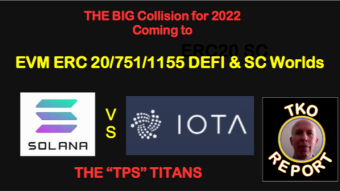 The SOLANA/IOTA Collision Course:  Our ERC20/751/1155 Layer2 SmartContract Future with Layer1 Backbones?