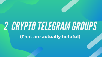 2 Crypto Telegram Groups (that are actually helpful)