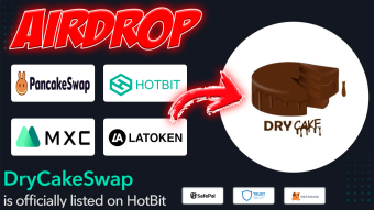 DRYCAKE AIRDROP - EARN 10 TOKENS + 2 EACH TOKEN EACH REFERRED - TOKEN ALREADY LISTED