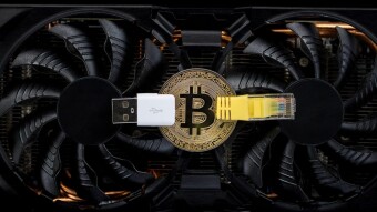 The relationship between sales of electronic equipment for mining and the price of cryptocurrencies