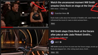Will smith slap on Chris rock and Crypto coin Spikes.