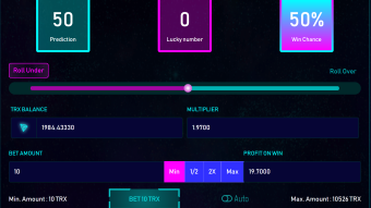 Crypcade a new TRX casino! Mining is cheap there at the moment!