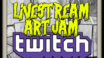 Livestreaming Zombie Art
