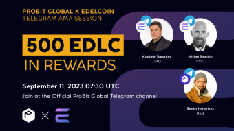 ProBit Hosts AMA for Edelcoin ($EDLC)