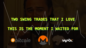 What I'm trading today - entries on the market