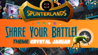 SHARE YOUR BATTLE Weekly Challenge! CRYSTAL JAGUAR