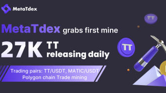 High-yield DeFi mining in crypto bear market, MetaTdex Issues $25K in  TT daily on Polygon chain
