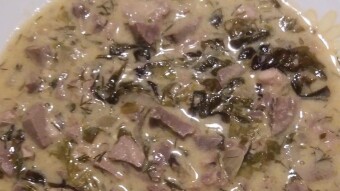 Foodbook #526 Greek Easter soup - Magiritsa