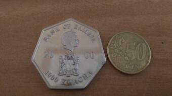 Trumpman's Treasury #12 - 1000 Kwacha Year Calendar Coin (2000)