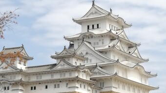 Himeji, a Japanese castle