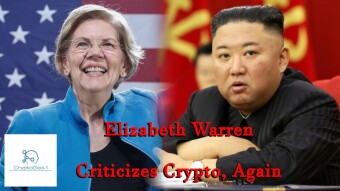 Elizabeth Warren Criticizes Crypto, Again