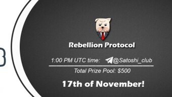 Join the AMA of Satoshi Club x Rebellion. Rewards: 500 USDT, November 17th.