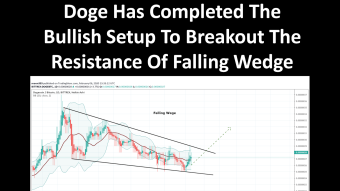 Doge Has Completed The Bullish Setup To Breakout The Resistance Of Falling Wedge