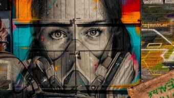 STREET ART #3 - COVID 19