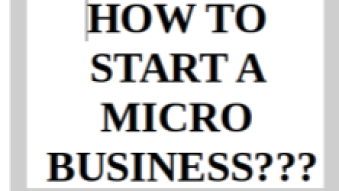 A simple way to start a micro business by a person with some experience
