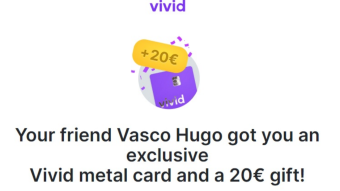 Vivid 20€ Free (need KYC)