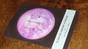 Full moon Mini tarot reading