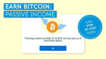 How I passively earn $20 in Bitcoin and you can too
