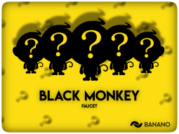 Free Crypto: Earn BANANO by Playing Faucet Games: 'Black Monkey' Round 11 Announcement