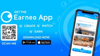 Earn rewards watching videos - Earneo