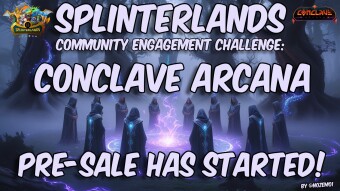 Splinterlands: Conclave Arcana pre-sale has started!
