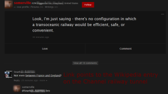Tonight in "Being Wrong on the Internet": The Chunnel