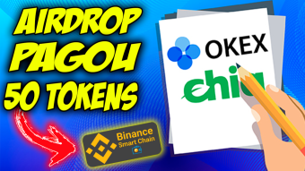 AIRDROP PAID 50 TOKENS CHECK YOUR WALLET - CHIA LISTING WIN $ 5 TO $ 10 AT OKEX