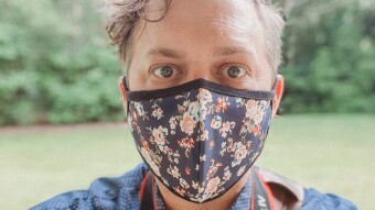 Floral Masks for Wedding Photography
