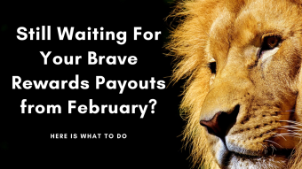 Are You Still Waiting For Your Brave Rewards Payouts from February? HERE IS WHAT TO DO!