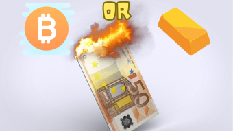 The price of gold has risen 12 percent in the past 12 months: can it be a better investment than BTC?