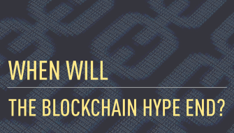 When will the blockchain hype end?