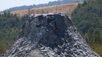 Mud volcanos in Northern Italy