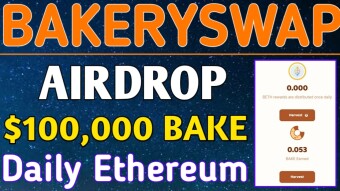 Bakeryswap Airdrop Review | $100,000 Bake + Eth 2.0 Airdrop | Provide LP To Get BakeySwap Airdrop
