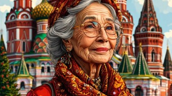 The rich grandmother of the average Russian
