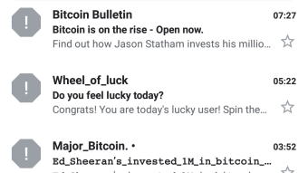 Relentless Bitcoin Email Spam - Can It Be Stopped?