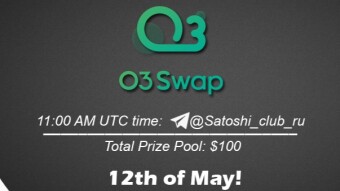 Join the AMA of Satoshi Club Russian x O3 Labs. Rewards: 100 USDT, May 12th.