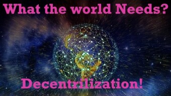 What the world needs Now is: Decentralized Finance, Decentralized Internet and uncontrollable access