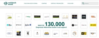 CashBack World (Ganhar com as Compras dia a dia)
