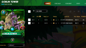 Splinterlands - P2E trading card battle game - with the best ever cards for collecting !