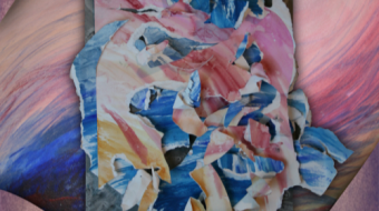 Newest NFT on NFT Showroom - Torn Between Red and Blue