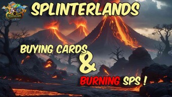 Splinterlands: Buying Cards & Burning SPS!